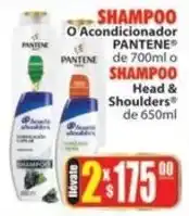 Casa Ley Pantene o Head & Shoulders shampoo/acondicionador oferta