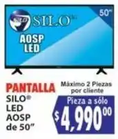 Casa Ley Silo LED AOSP 50" oferta