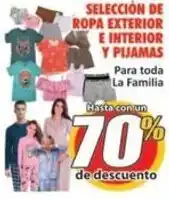 Casa Ley Selección de ropa exterior e interior y pijamas oferta
