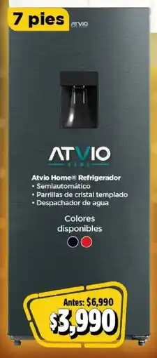 Bodega Aurrerá Atvio Home Refrigerador 7 pies oferta