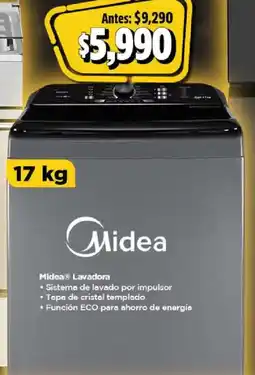 Bodega Aurrerá Midea Lavadora 17 kg oferta