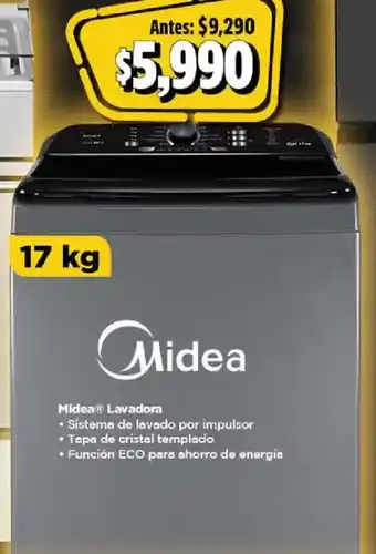 Midea Lavadora 17 kg
