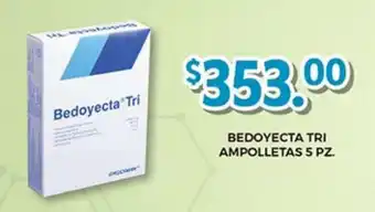 Bedoyecta Tri Ampolletas 5 pz.
