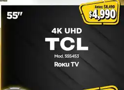 Bodega Aurrerá TCL Roku TV 55" oferta