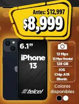 Bodega Aurrerá iPhone 13 6.1" oferta