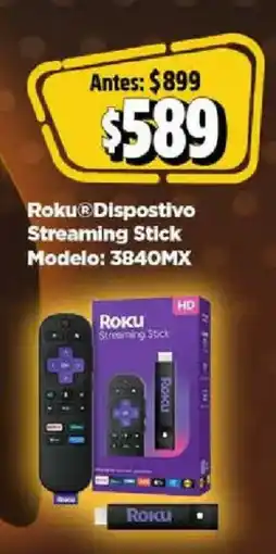Bodega Aurrerá Roku dispostivo streaming stick oferta
