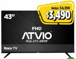 Bodega Aurrerá Atvio roku tv 43" oferta