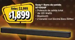 Bodega Aurrerá Sony barra de sonido HT-S100F oferta