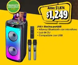 Bodega Aurrerá JYX bocina portátil oferta