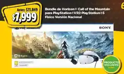Bodega Aurrerá SONY bundle de horizon oferta