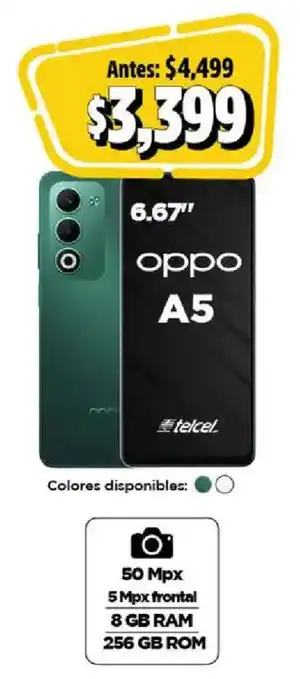 Bodega Aurrerá Oppo A5 6.67" oferta