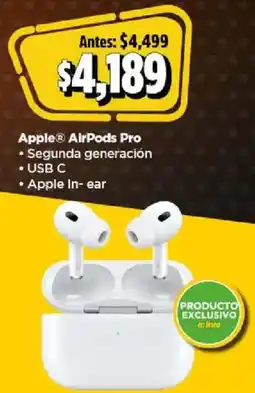 Bodega Aurrerá Apple AirPods Pro oferta