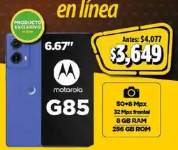 Bodega Aurrerá Motorola G85 6.67" oferta