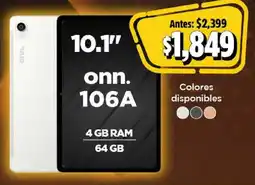 Bodega Aurrerá onn. 106A 10.1" oferta