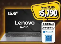 Bodega Aurrerá Lenovo N4020 15.6" oferta