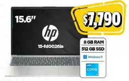 Bodega Aurrerá Hp 15-fd0026la 15.6" oferta