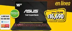 Bodega Aurrerá Asus laptop 16" oferta