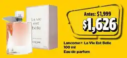 Bodega Aurrerá Lancome la vie est belle oferta