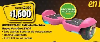 Bodega Aurrerá Hoverstar patineta electrica oferta