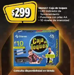 Bodega Aurrerá Steren caja de toques oferta