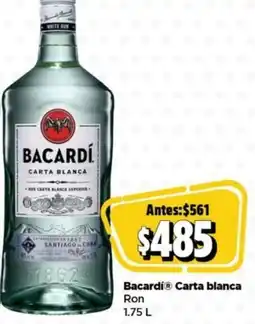 Bodega Aurrerá Bacardí carta blanca oferta