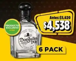 Bodega Aurrerá Don julio tequila añejo oferta
