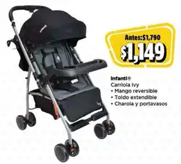 Bodega Aurrerá Infanti Carriola Ivy oferta