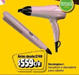 Bodega Aurrerá Remington secadora o alaciadora para cabello oferta