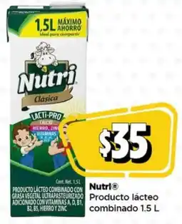 Bodega Aurrerá Nutri producto lácteo combinado oferta