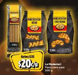 Bodega Aurrerá La moderna pasta para sopa oferta