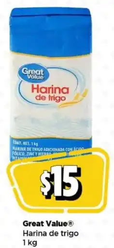 Bodega Aurrerá Great value harina de trigo oferta