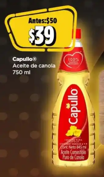 Capullo aceite de canola