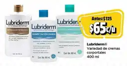 Bodega Aurrerá Lubriderm cremas corporales oferta
