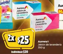 Bodega Aurrerá Aurrera jabón de lavandería oferta