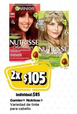 Bodega Aurrerá Nutrisse tinte para cabello oferta