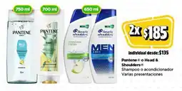 Bodega Aurrerá Pantene o Head & Shoulders shampoo o acondicionador oferta