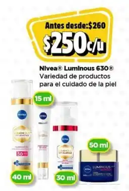 Bodega Aurrerá Nivea Luminous 630 oferta