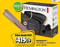 Bodega Aurrerá Remington secadora o alaciadora para cabello oferta