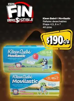 Bodega Aurrerá Kleen bebé movilastic pañales desechables oferta