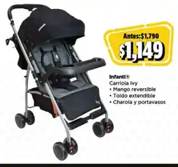 Bodega Aurrerá Infanti carriola ivy oferta