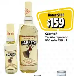 Bodega Aurrerá Cabrito tequila reposado oferta