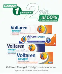 Soriana Híper Voltaren emulgel oferta