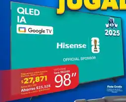 Sam's Club Hisense tv 98" oferta