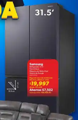 Sam's Club Samsung refrigerador 31.5 oferta
