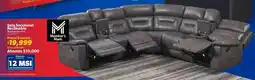Sam's Club Member's mark sala seccional reclinable tapizada tipo piel oferta