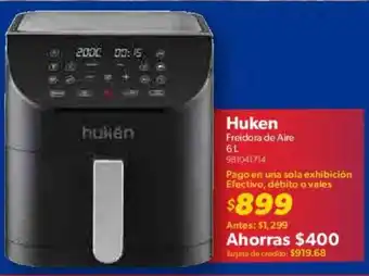 Sam's Club Huken freidora de aire oferta
