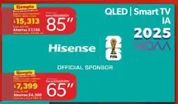 Sam's Club Hisense smart tv 85" oferta