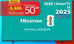 Sam's Club Hisense smart tv 50" oferta