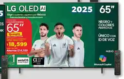 Sam's Club LG smart tv 65" oferta