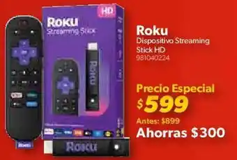 Sam's Club Roku streaming stick HD oferta